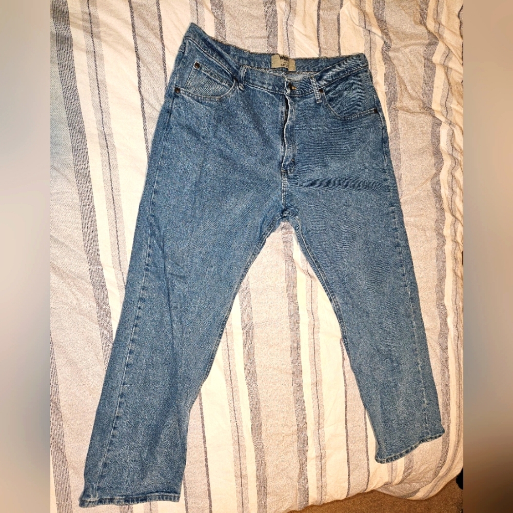Mens Wrangler denim jeans